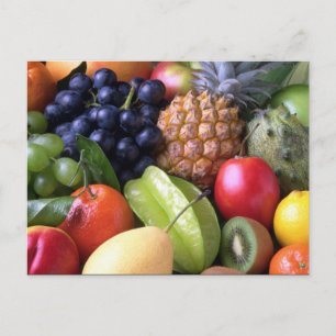 Postcard, Mixed Fruit Photo Postcard