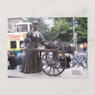 Postcard Molly Malone, Dublin, Ireland