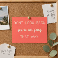 Postcard | Motivational Quote Wall Decor Card