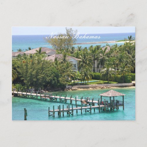 Postcard Nassau Bahamas Photography  Postcard