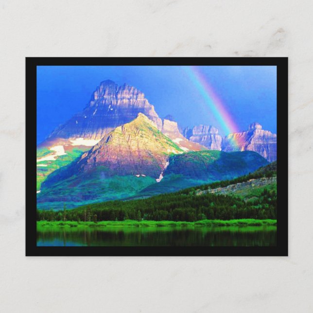 Postcard-Nature-Art of Rain 72 Postcard (Front)