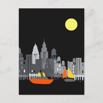 Postcard New York City Design Tom Slaughter by TSlaughterStudio at Zazzle