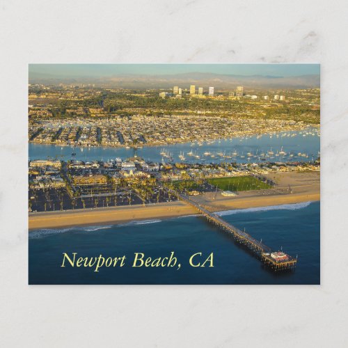 Postcard Newport Beach California