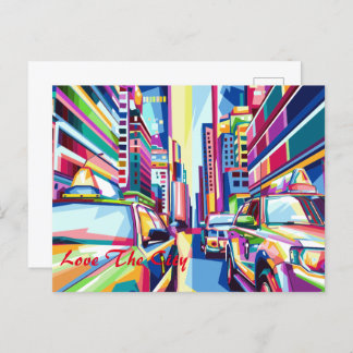 Postcard Newyork PopArts