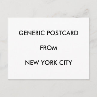 Postcard - NYC Generic