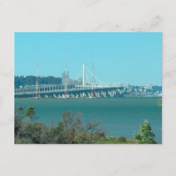 Postcard - Oakland Bay Bridge by bkmuir at Zazzle