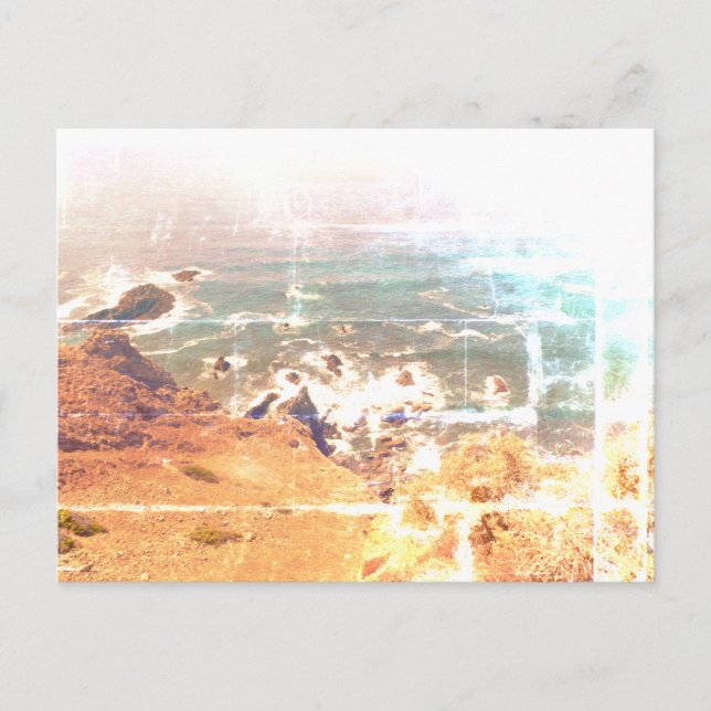 Postcard ocean view style design (Front)