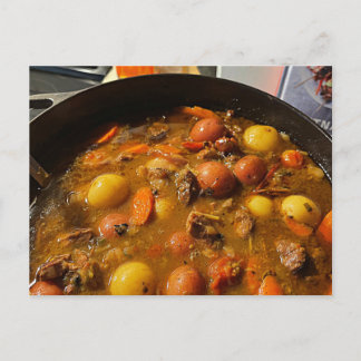 Postcard of Beef Stew