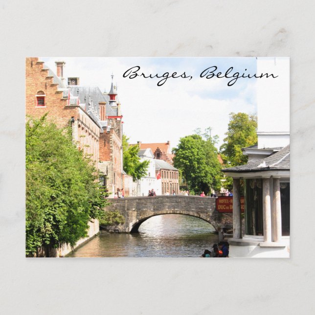Postcard of Bruges, Belgium (Front)