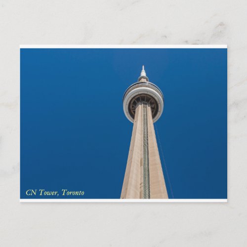 Postcard of CN Tower Toronto Ontario Canada