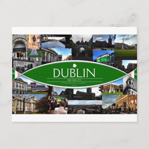 Postcard of Dublin