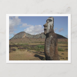 Postcard of Easter Island, Chile
