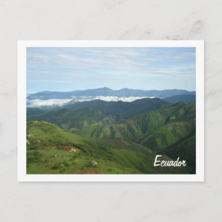 postcard of Ecuador
