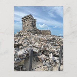 Postcard of Ixchel Mayan Temple Mexico