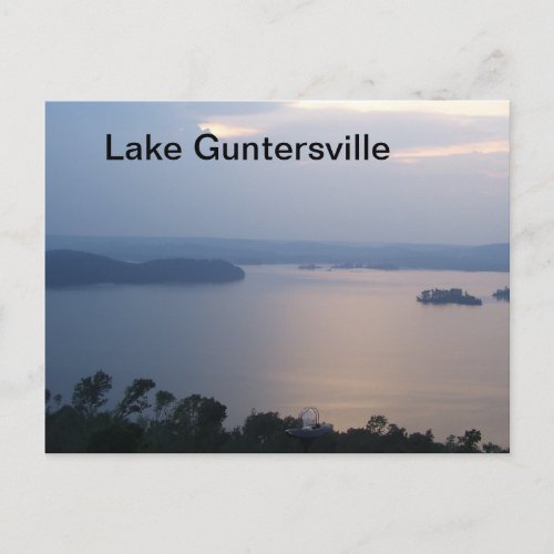 Postcard of Lake Guntersville