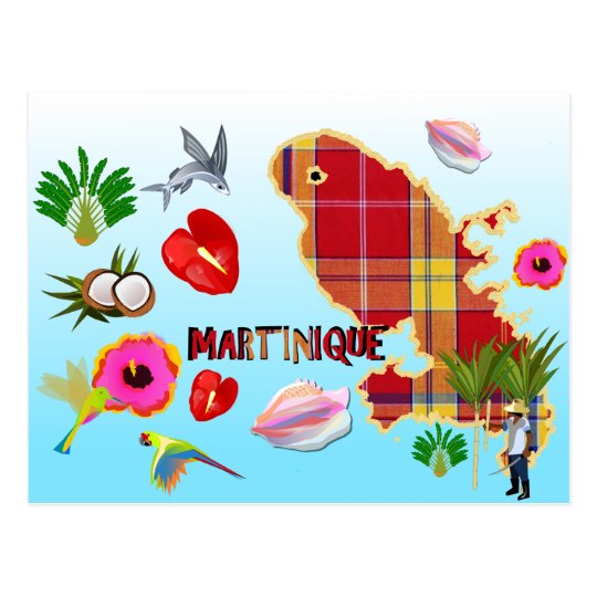 Postcard of Martinique | Zazzle.com