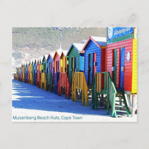 Postcard of Muizenberg Cape Town South Africa