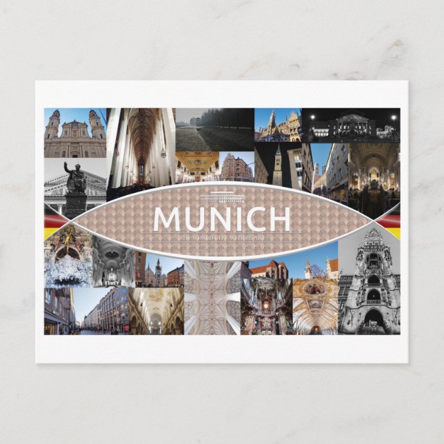 Postcard of Munich (Front)
