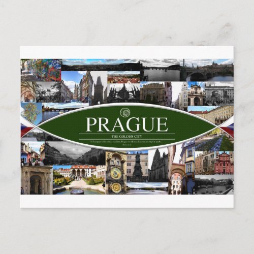 Postcard of Prague