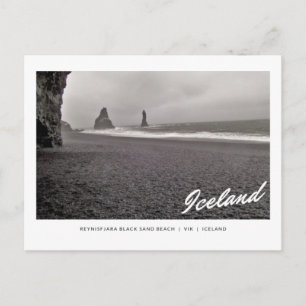 Postcard of Reynisfjara Black Sand Beach, Iceland