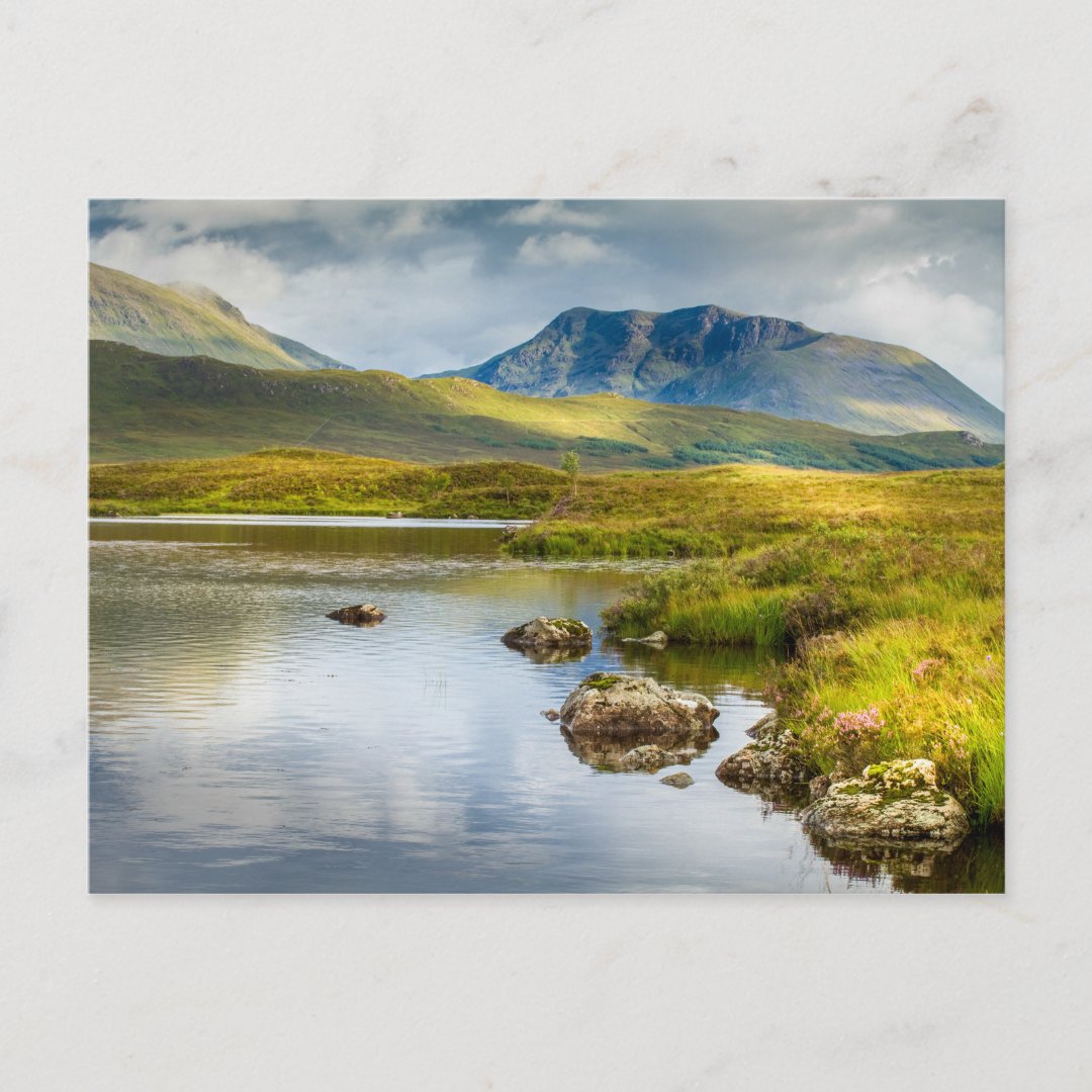 Postcard of Scottish Highlands landscape | Zazzle