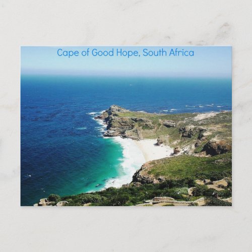 Postcard of the Cape of Good Hope South Africa