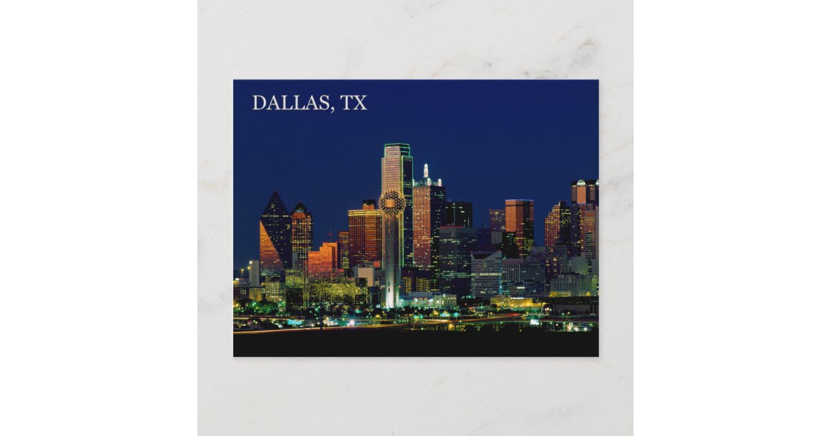 Dallas Cowboys Colors Texas City Skyline Cityscape iPhone 