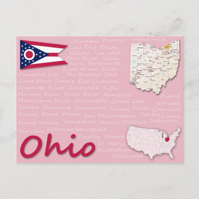 Postcard "Ohio" (Front)