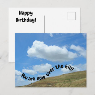 Postcard - Over the Hill