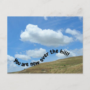 Postcard - Over the Hill
