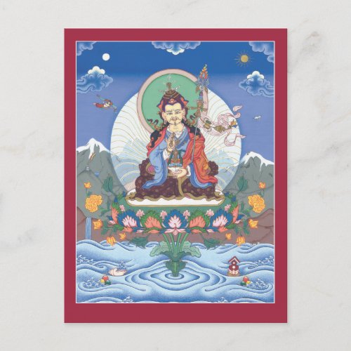 POSTCARD Padmasambhava  Guru Rinpoche