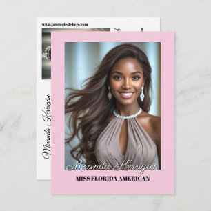 Postcard Pageant Essentials Autograph Photo Card