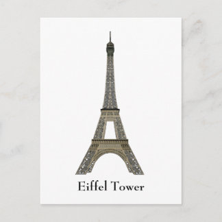 Postcard: Paris: Eiffel Tower Postcard
