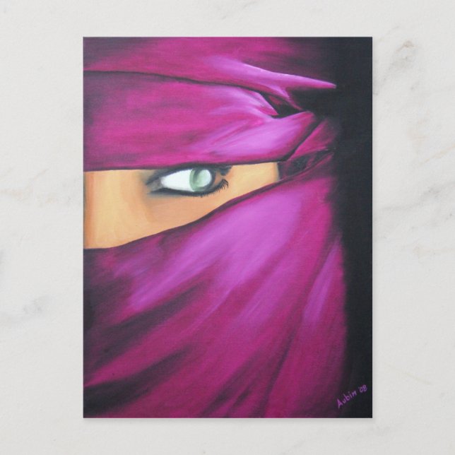 Postcard - Persian Glow (Front)