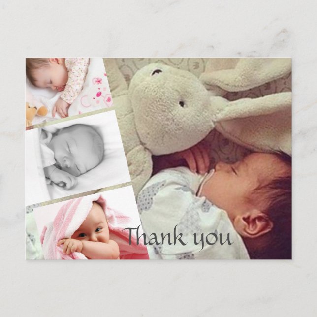 Postcard - Personalized Thank You Photo's (Front)