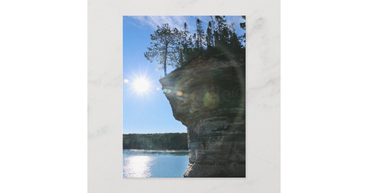 Postcard/Pictured Rocks Postcard | Zazzle