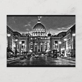 Postcard-Places-St Peter's Basilica Postcard