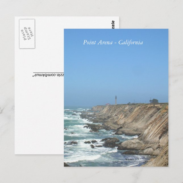 Postcard -  Point Arena California (Front/Back)