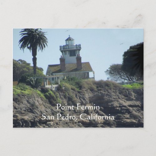 Postcard _ Point Fermin Lighthouse