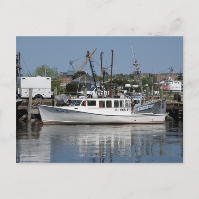 Postcard Portsmouth Harbor (Front)