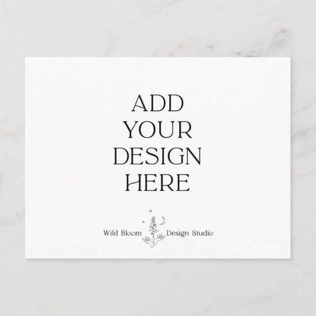 Postcard Printing | Upload Your Own Design (Front)
