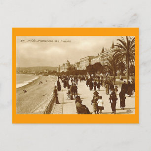 Postcard, Promenade des Anglais, Nice Postcard