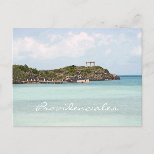 postcard PROVIDENCIALES TURKS  CAICOS ISLANDS Postcard