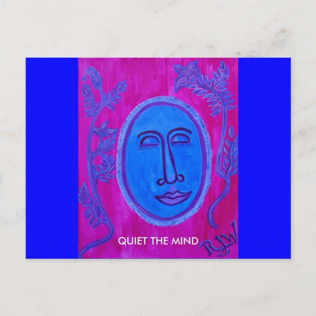 POSTCard quiet the mind (Front)