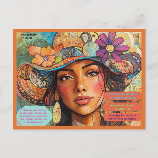 Postcard Rejoice Always 1 Thessalonians 5 (Front)