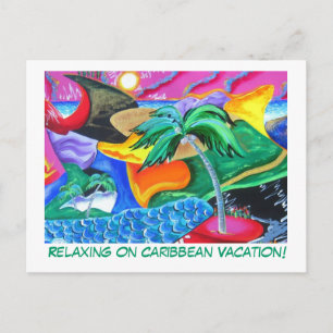 Postcard - Relaxing on Caribbean Vacation!