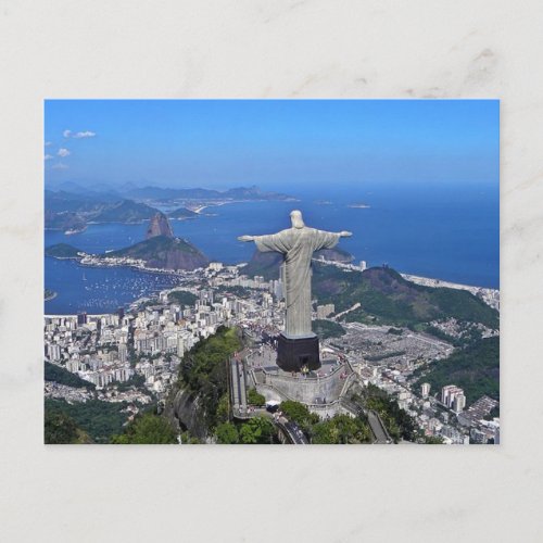 Postcard Rio de Janeiro Brazil
