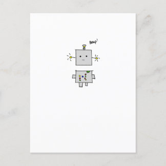 Postcard- Robot Postcard