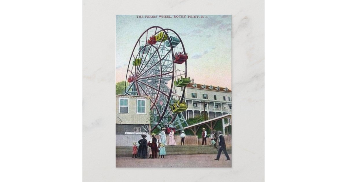 Postcard Rocky Point, Rhode island Zazzle