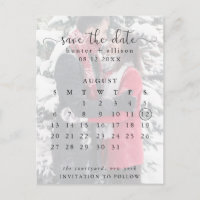 Postcard | Save The Date | Calendar